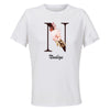 Maillot de Sport Femme Nadege Lettre - T-Shirt Respirant Polyester Manches Courtes - Cadeau Sportive Anniversaire Noël Fête des Mères
