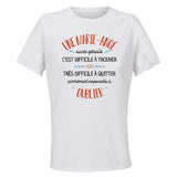 Maillot de Sport Femme Une Marie-Ange Aussi Geniale - T-Shirt Respirant Polyester Manches Courtes - Cadeau Sportive Anniversaire Noël Fête des Mères