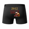 Caleçon S'Améliore avec l'Âge Depuis 2012 - Humour Boxer Coton Idée Cadeau Anniversaire