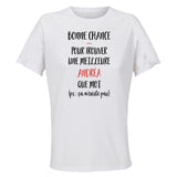 Maillot de Sport Femme pour Andrea Ca n'existe Pas - T-Shirt Respirant Polyester Manches Courtes - Cadeau Sportive Anniversaire Noël Fête des Mères