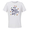 Maillot de Sport Femme Myriam Elle Assure - T-Shirt Respirant Polyester Manches Courtes - Cadeau Sportive Anniversaire Noël Fête des Mères
