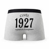 Caleçon Millésime 1927 - Humour Boxer Gris Idée Cadeau Anniversaire