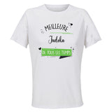 Maillot de Sport Femme Judoka Meilleure de Tous Les Temps Femme-1 - T-Shirt Respirant Polyester Manches Courtes - Cadeau Sportive Anniversaire Noël Fête des Mères