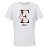 Maillot de Sport Femme pour Elisa Lettre - T-Shirt Respirant Polyester Manches Courtes - Cadeau Sportive Anniversaire Noël Fête des Mères