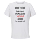 Maillot de Sport Femme Ingenieur Ca n'existe Pas - T-Shirt Respirant Polyester Manches Courtes - Cadeau Sportive Anniversaire Noël Fête des Mères