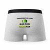 Caleçon Chargement en Cours Jean-Marc - Humour Boxer Gris Idée Cadeau