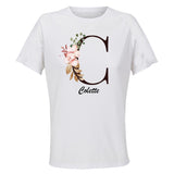 Maillot de Sport Femme pour Colette Lettre - T-Shirt Respirant Polyester Manches Courtes - Cadeau Sportive Anniversaire Noël Fête des Mères