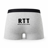 Caleçon RTT - Humour Boxer Gris Idée Cadeau