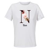 Maillot de Sport Femme Nour Lettre - T-Shirt Respirant Polyester Manches Courtes - Cadeau Sportive Anniversaire Noël Fête des Mères