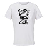 Maillot de Sport Femme Caravane Trentenaire - T-Shirt Respirant Polyester Manches Courtes - Cadeau Sportive Anniversaire Noël Fête des Mères