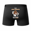 Caleçon Jean-Philippe pour Jean-Philippe Heure de la Pause - Humour Boxer Coton Idée Cadeau