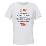 Maillot de Sport Femme Une Lise Aussi Geniale - T-Shirt Respirant Polyester Manches Courtes - Cadeau Sportive Anniversaire Noël Fête des Mères