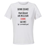 Maillot de Sport Femme Femme Ca n'existe Pas - T-Shirt Respirant Polyester Manches Courtes - Cadeau Sportive Anniversaire Noël Fête des Mères