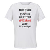 Maillot de Sport Femme Marie-France Ca n'existe Pas - T-Shirt Respirant Polyester Manches Courtes - Cadeau Sportive Anniversaire Noël Fête des Mères