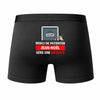 Caleçon Jean-Noël Patienter Jean-Noël Gère Une Urgence - Humour Boxer Coton Idée Cadeau