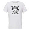 Maillot de Sport Femme Escalade Septuagenaire - T-Shirt Respirant Polyester Manches Courtes - Cadeau Sportive Anniversaire Noël Fête des Mères
