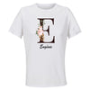 Maillot de Sport Femme Eugenie Lettre - T-Shirt Respirant Polyester Manches Courtes - Cadeau Sportive Anniversaire Noël Fête des Mères