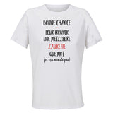 Maillot de Sport Femme Laurette Ca n'existe Pas - T-Shirt Respirant Polyester Manches Courtes - Cadeau Sportive Anniversaire Noël Fête des Mères