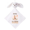 Doudou Bébé Lapin Sofia Cou Monte Girafe Cadeau Naissance Fille Nouveau Né