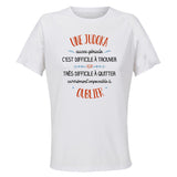 Maillot de Sport Femme Une Judoka Aussi Geniale - T-Shirt Respirant Polyester Manches Courtes - Cadeau Sportive Anniversaire Noël Fête des Mères