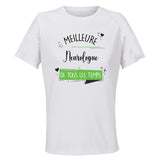 Maillot de Sport Femme Neurologue Meilleure de Tous Les Temps Femme-1 - T-Shirt Respirant Polyester Manches Courtes - Cadeau Sportive Anniversaire Noël Fête des Mères