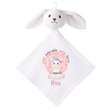 Doudou Bébé Lapin Mia Adorable Etre Licorne Cadeau Naissance Fille Nouveau Né