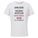 Maillot de Sport Femme Marie-Therese Ca n'existe Pas - T-Shirt Respirant Polyester Manches Courtes - Cadeau Sportive Anniversaire Noël Fête des Mères