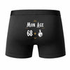 Caleçon 69 Ans - Humour Boxer Coton Motif Âge Idée Cadeau Anniversaire