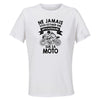 Maillot de Sport Femme Moto Copie 5 Septuagenaire - T-Shirt Respirant Polyester Manches Courtes - Cadeau Sportive Anniversaire Noël Fête des Mères