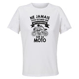 Maillot de Sport Femme Moto Copie 5 Septuagenaire - T-Shirt Respirant Polyester Manches Courtes - Cadeau Sportive Anniversaire Noël Fête des Mères