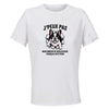 Maillot de Sport Femme Bouledogue Francais J'peux Pas - T-Shirt Respirant Polyester Manches Courtes - Cadeau Sportive Anniversaire Noël Fête des Mères