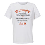 Maillot de Sport Femme Une Footballeuse Aussi Geniale - T-Shirt Respirant Polyester Manches Courtes - Cadeau Sportive Anniversaire Noël Fête des Mères