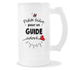 Verre à bière Guide adoré | Chope de Bière Pinte Idée Cadeau Humour Collègue famille Homme Anniversaire Noël