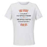 Maillot de Sport Femme Une Madre Aussi Geniale - T-Shirt Respirant Polyester Manches Courtes - Cadeau Sportive Anniversaire Noël Fête des Mères