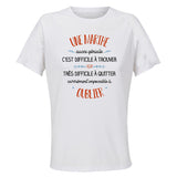 Maillot de Sport Femme Une Marthe Aussi Geniale - T-Shirt Respirant Polyester Manches Courtes - Cadeau Sportive Anniversaire Noël Fête des Mères