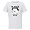 Maillot de Sport Femme Poker Copie 5 Septuagenaire - T-Shirt Respirant Polyester Manches Courtes - Cadeau Sportive Anniversaire Noël Fête des Mères