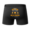 Caleçon Papa Chef De Chantier - Humour Boxer Coton Idée Cadeau Fête des Pères