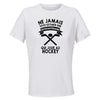 Maillot de Sport Femme Hockey Quarantenaire - T-Shirt Respirant Polyester Manches Courtes - Cadeau Sportive Anniversaire Noël Fête des Mères