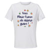 Maillot de Sport Femme Marie-France Elle Assure - T-Shirt Respirant Polyester Manches Courtes - Cadeau Sportive Anniversaire Noël Fête des Mères