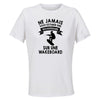 Maillot de Sport Femme Wakeboard Sexagenaire - T-Shirt Respirant Polyester Manches Courtes - Cadeau Sportive Anniversaire Noël Fête des Mères