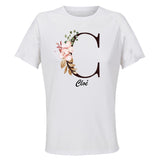 Maillot de Sport Femme pour Cloe Lettre - T-Shirt Respirant Polyester Manches Courtes - Cadeau Sportive Anniversaire Noël Fête des Mères