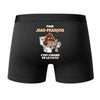 Caleçon Jean-françois pour Jean-françois Heure de la Pause - Humour Boxer Coton Idée Cadeau