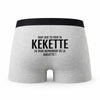 Caleçon Tant Que Tu Vois Tas Kekette Tu Peux Reprendre De La Raclette - Humour Boxer Gris Idée Cadeau