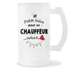 Verre à bière Chauffeur adoré | Chope de Bière Pinte Idée Cadeau Humour Collègue famille Homme Anniversaire Noël