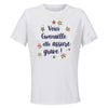 Maillot de Sport Femme Gwenaelle Elle Assure - T-Shirt Respirant Polyester Manches Courtes - Cadeau Sportive Anniversaire Noël Fête des Mères