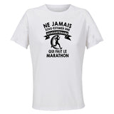 Maillot de Sport Femme Marathon Copie 4 Quarantenaire - T-Shirt Respirant Polyester Manches Courtes - Cadeau Sportive Anniversaire Noël Fête des Mères