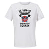 Maillot de Sport Femme Femme Squash Octogenaire - T-Shirt Respirant Polyester Manches Courtes - Cadeau Sportive Anniversaire Noël Fête des Mères