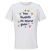 Maillot de Sport Femme pour Christelle Elle Assure - T-Shirt Respirant Polyester Manches Courtes - Cadeau Sportive Anniversaire Noël Fête des Mères