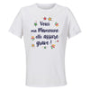 Maillot de Sport Femme Mamoune Elle Assure - T-Shirt Respirant Polyester Manches Courtes - Cadeau Sportive Anniversaire Noël Fête des Mères