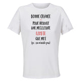 Maillot de Sport Femme pour Elodie Ca n'existe Pas - T-Shirt Respirant Polyester Manches Courtes - Cadeau Sportive Anniversaire Noël Fête des Mères